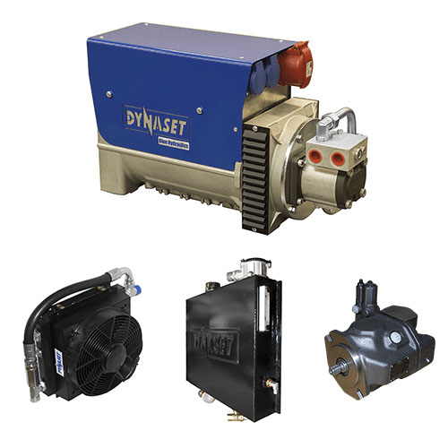DYNASET HGV Variable Hydraulic Generator System Components web